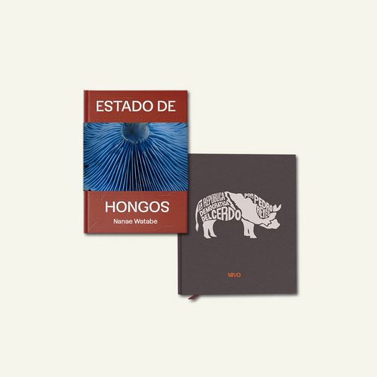 2 libros: HONGOS Y COCHINOS